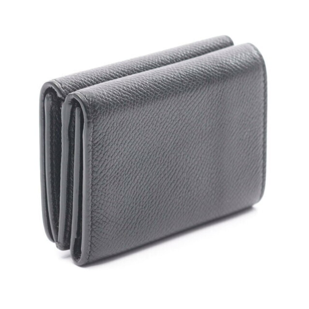 Balenciaga fold Black Tri Leather VILLE Wallet